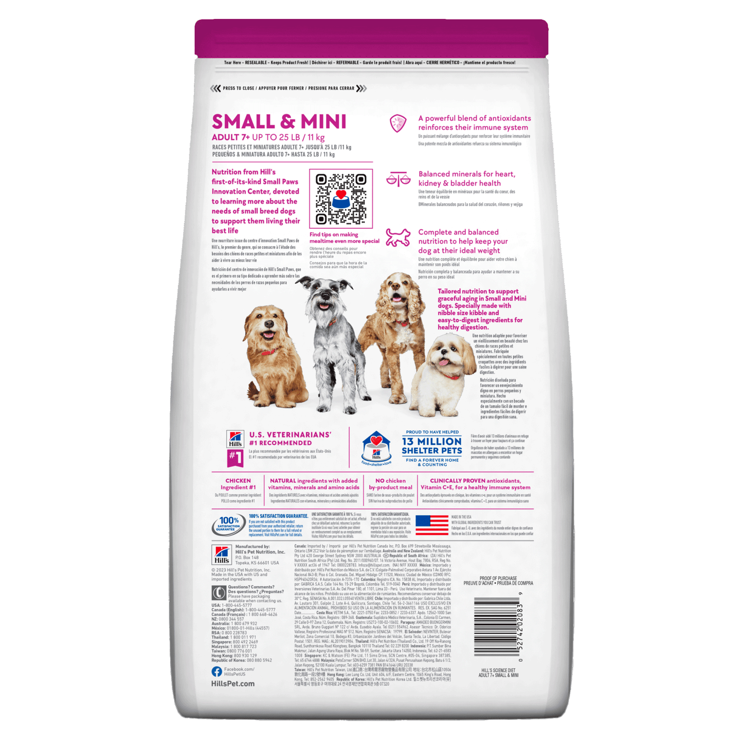 Hill's Science Diet Adult 7+ Small & Mini 2 kg