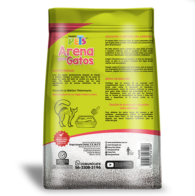 Arena Para Gato Fancy Pets