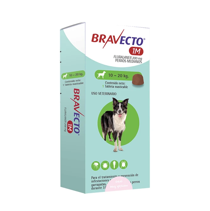 Bravecto 1 Mes (Masticable)
