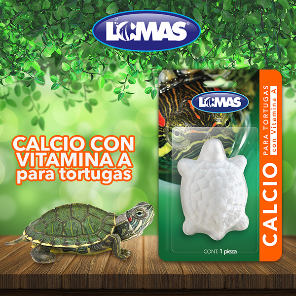 Calcio Para Tortugas Con Vitamina A