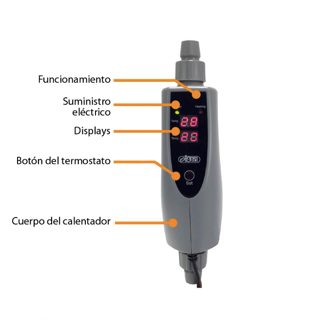 Calentador de Silicio Con Termostato Externo ISTA