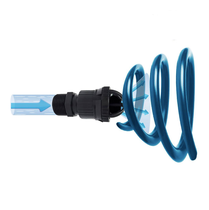 Difusor de Flujo Nano con Efecto Rotatorio