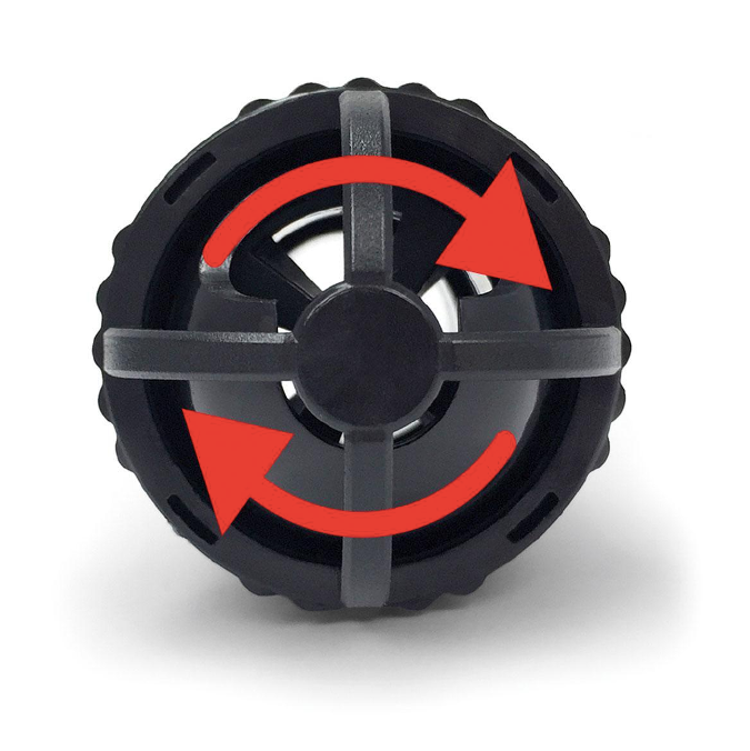 Difusor de Flujo Nano con Efecto Rotatorio