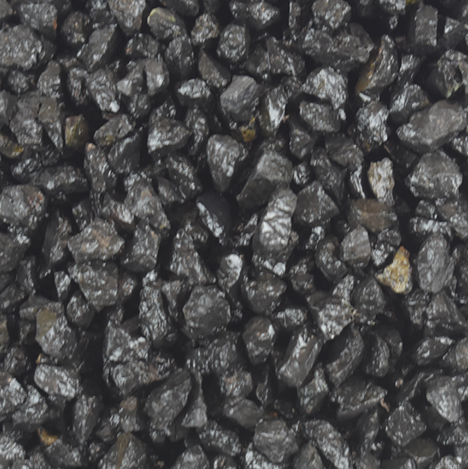 Grava Marmol Negro Obsidiana 3 Kg