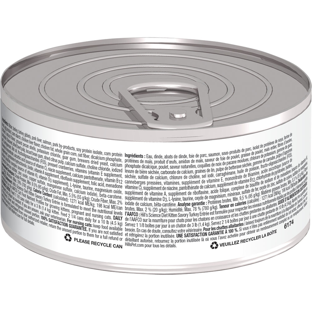 Hill's Science Diet Kitten Original Lata Pavo 150 gr