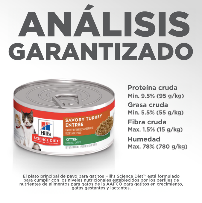 Hill's Science Diet Kitten Original Lata Pavo 150 gr