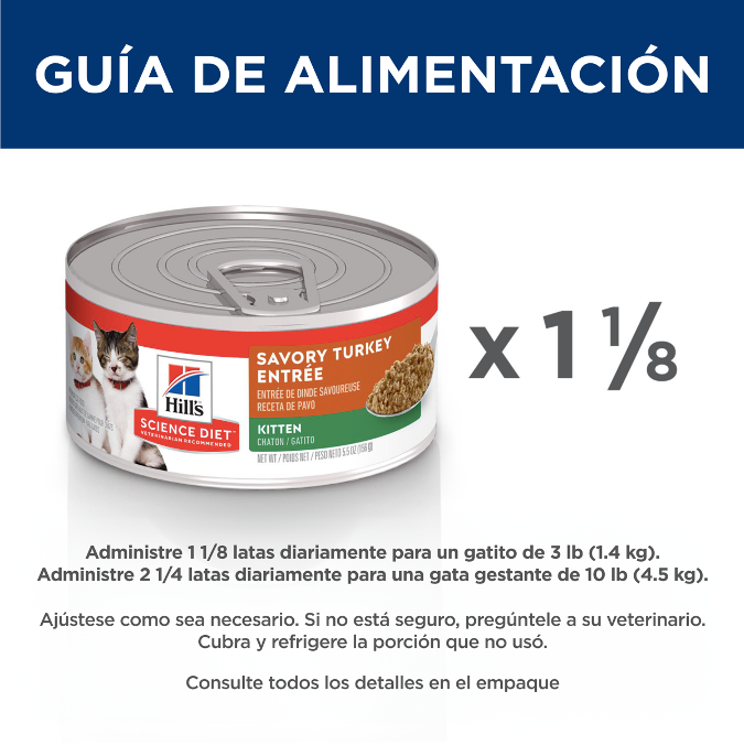 Hill's Science Diet Kitten Original Lata Pavo 150 gr