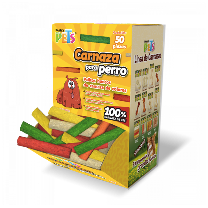 Palitos Huecos De Carnaza