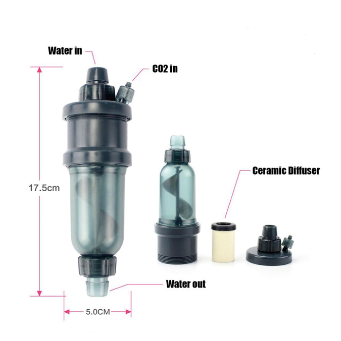 Reactor de Plastico Con Ceramica Para CO2 ISTA