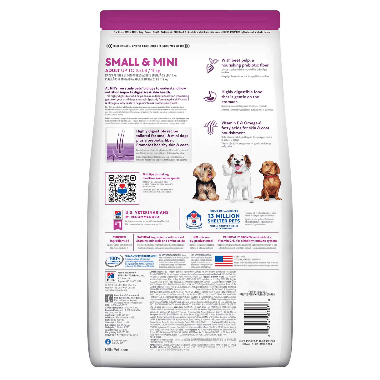Hill's Science Diet Sensitive Stomach & Skin Small & Mini 6.8 Kg