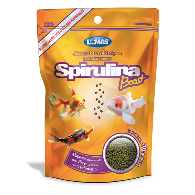 Alimento Spirulina Boost Para Japones 70g