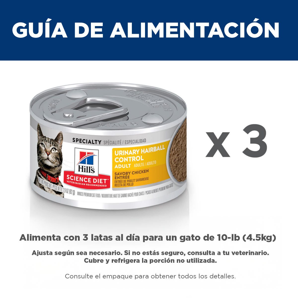 Hill's Science Diet Urinary Hairball Control Lata 82 gr