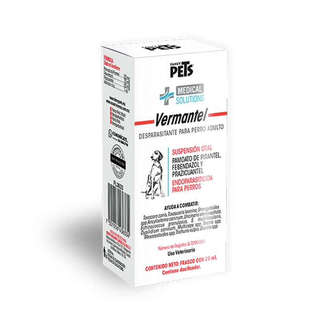 Vermantel Desparasitante Para Adultos MS 25ml