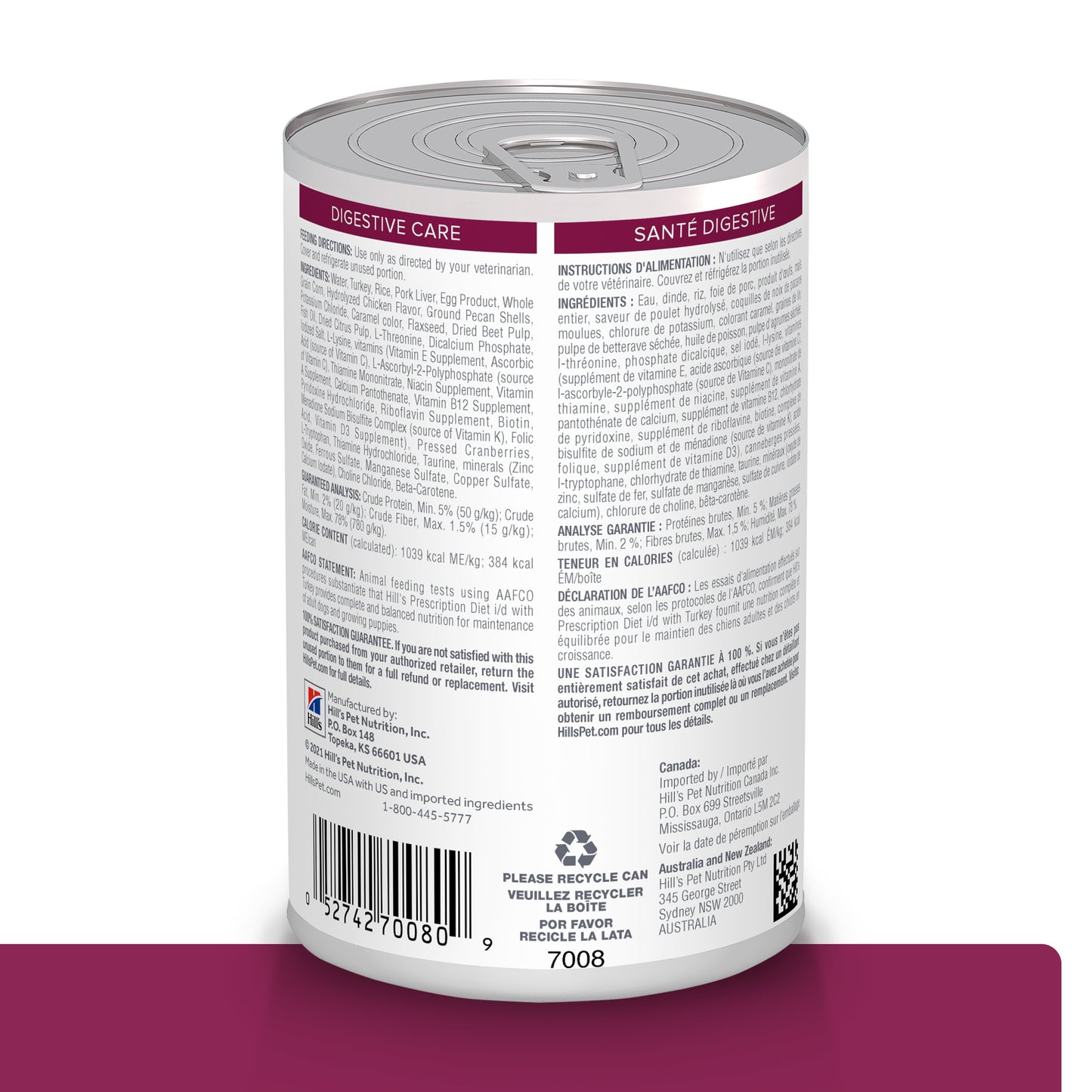 Hill's Prescription Diet i/d Lata 370 gr