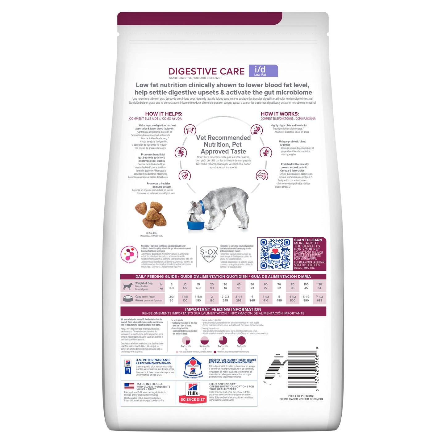 Hill's Prescription Diet i/d Low Fat 3.9 kg