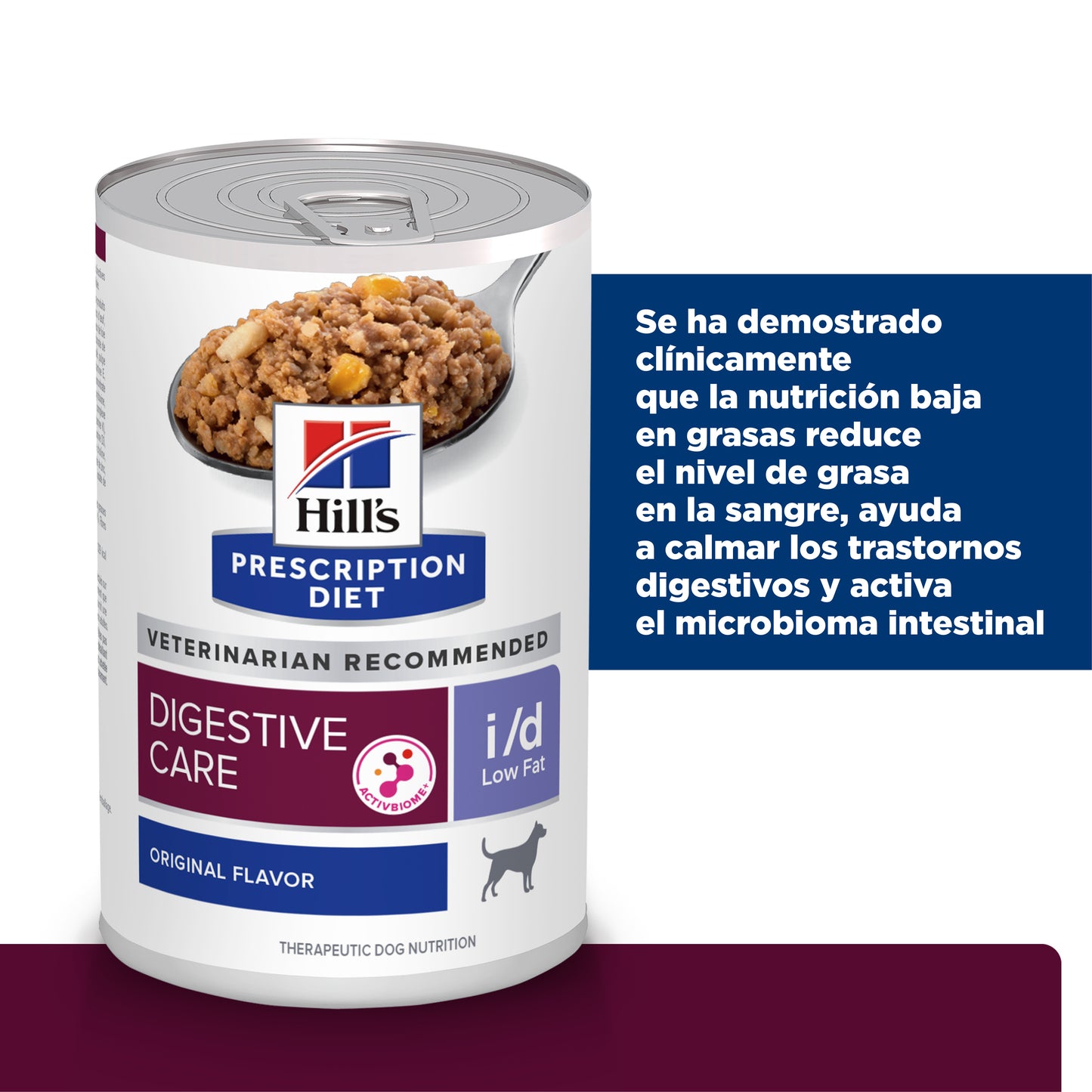 Hill's Prescription Diet i/d Low Fat Lata 370 gr