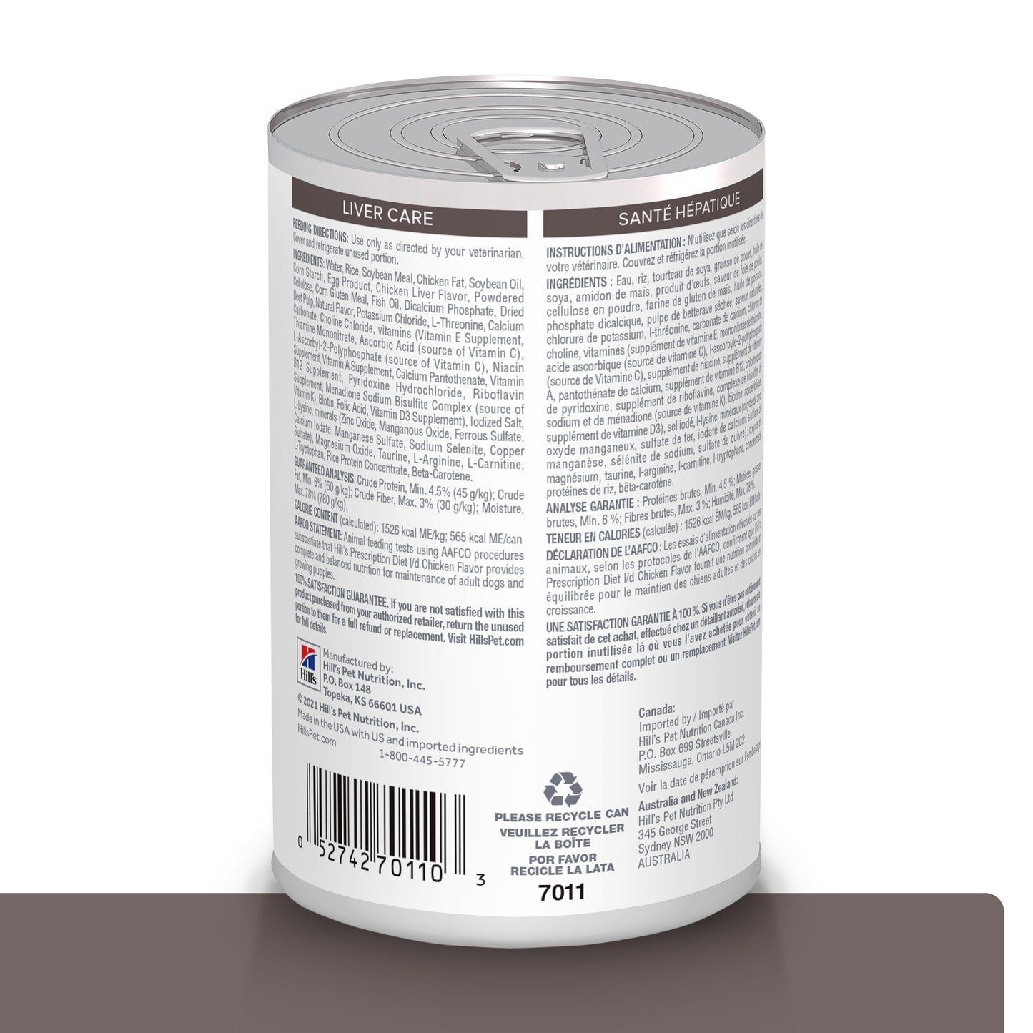 Hill's Prescription Diet l/d Lata 370 gr