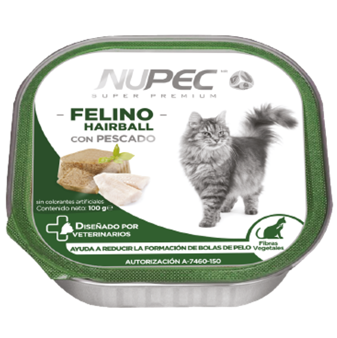 Lata Hairball 100g x 16
