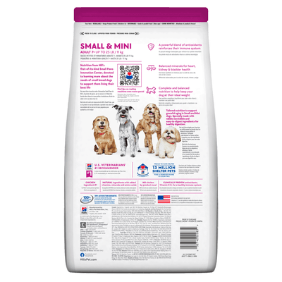 Hill's Science Diet Adult 7+ Small & Mini 2 kg