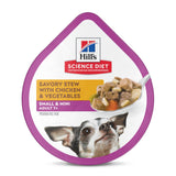 Hill's Science Diet Adult 7+ Small & Mini Tray Pollo y Vegetales 100 gr