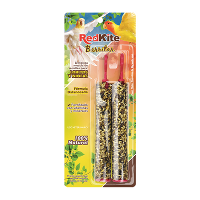 Barrita De Semillas Para Loritos y Ninfas 2 Piezas