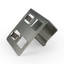 Base Sujetadora de Acero Inoxidable Dymax
