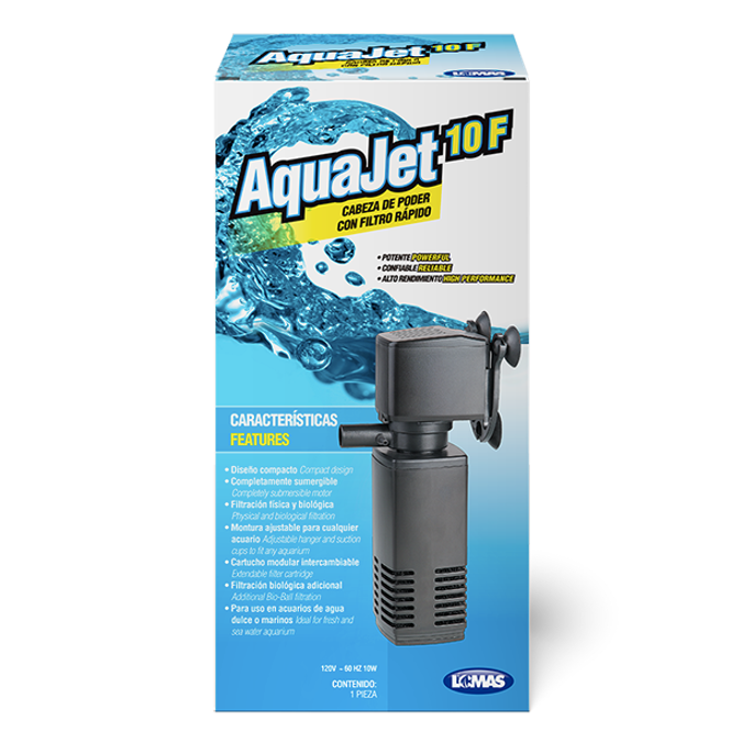 Cabeza De Poder Con Filtro Rapido Aquajet