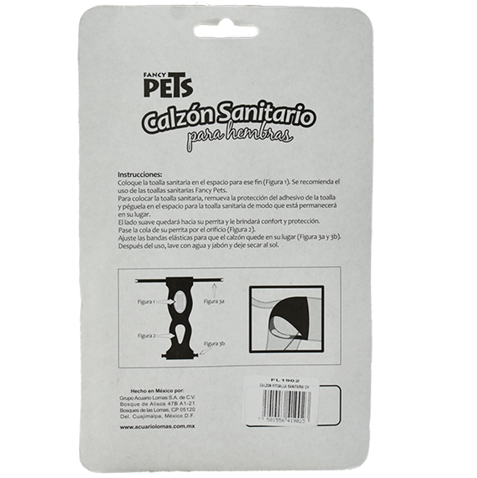 Calzon Sanitario Para Hembras