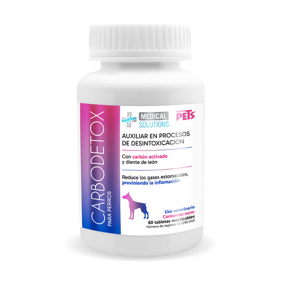 Carbodetox Tabletas Masticables MS 60 Tabletas