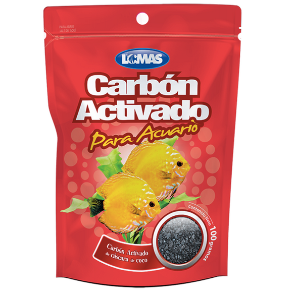 Carbon Activado Para Acuario 100gr