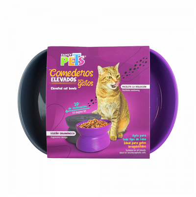 Platos Para Gato Set De 2 Piezas