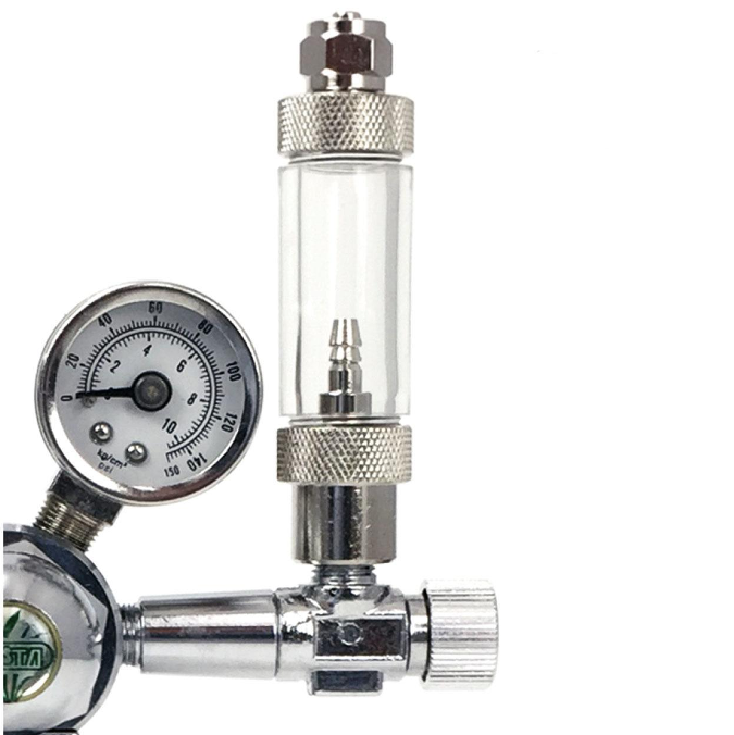 Contador de Burbujas Con Valvula Check Metalico ISTA