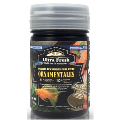 Delicias De Camaron Para Peces Ornamentales 60ml/20g