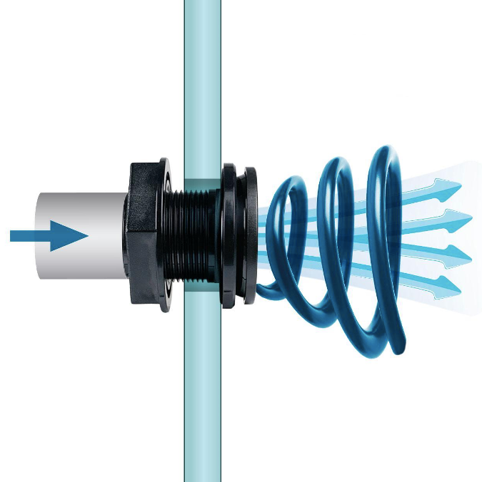 Difusor Rotativo Integrado Shadow Wave