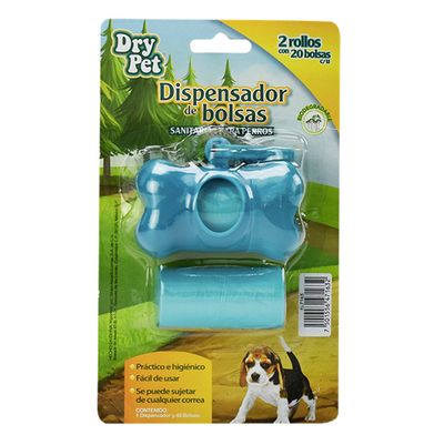 Dispensador De Bolsas Sanitarias Dry Pet
