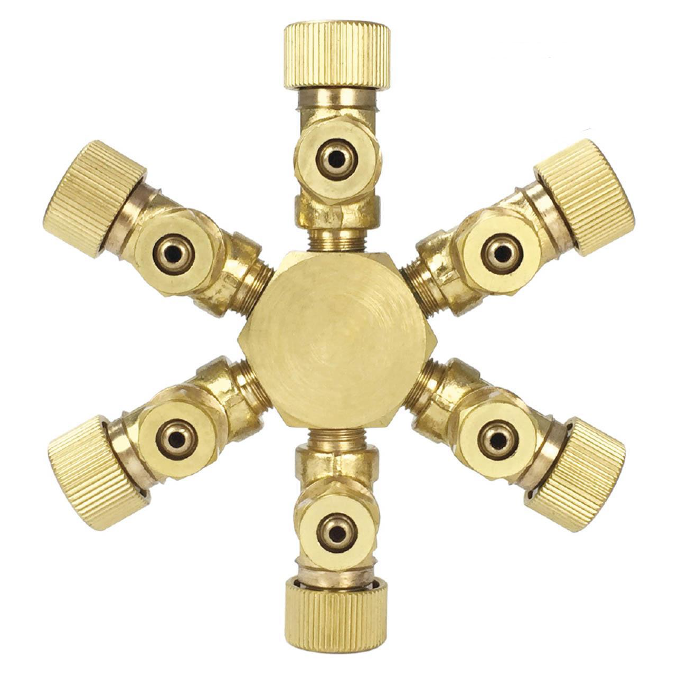 Divisor Metalico de Flujo Para CO2