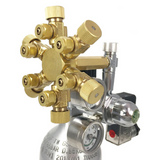 Divisor Metalico de Flujo Para CO2