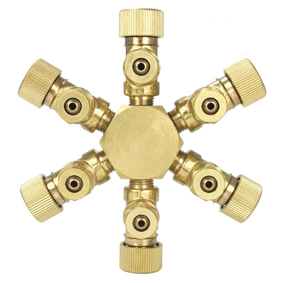 Divisor Metalico de Flujo Para CO2