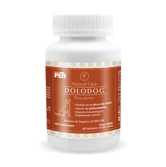 Dolodog Tabletas Masticables 60 Tabletas