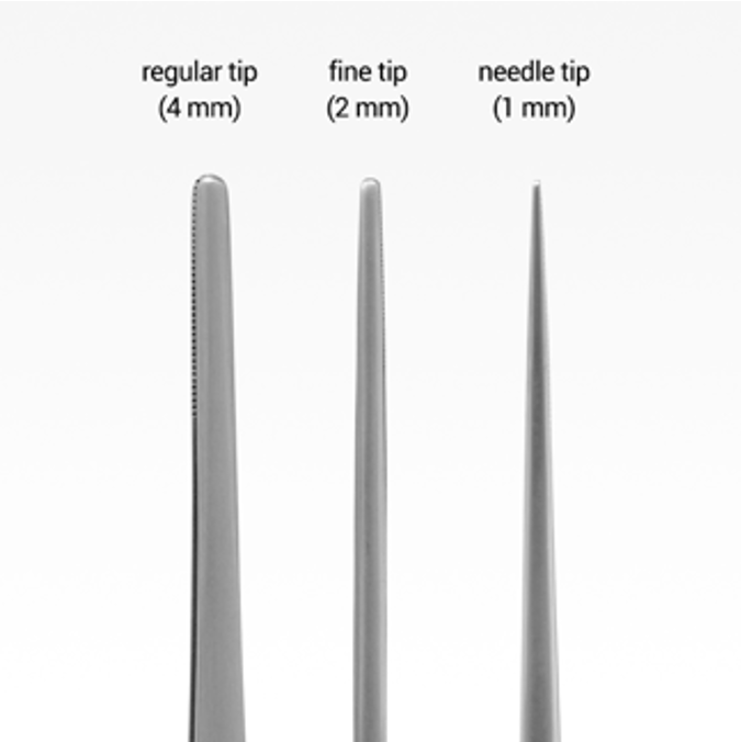 Pinzas Rectas de Punta Fina 25cm