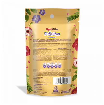 FunBites Para Cacatuas, Loros, Loritos y Ninfas