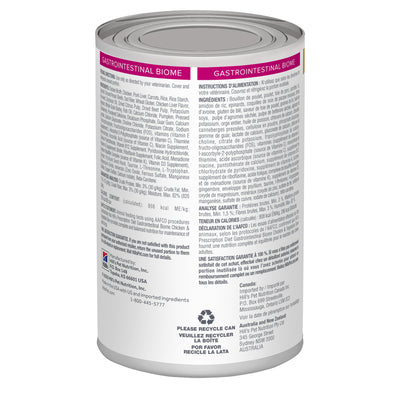 Hill's Prescription Diet Gastointestinal Biome Lata 350 gr