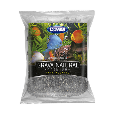 Grava Marmol Gris Oxford 3 Kg