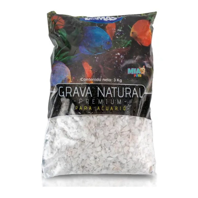 Grava Marmolina Blanca 3 Kg