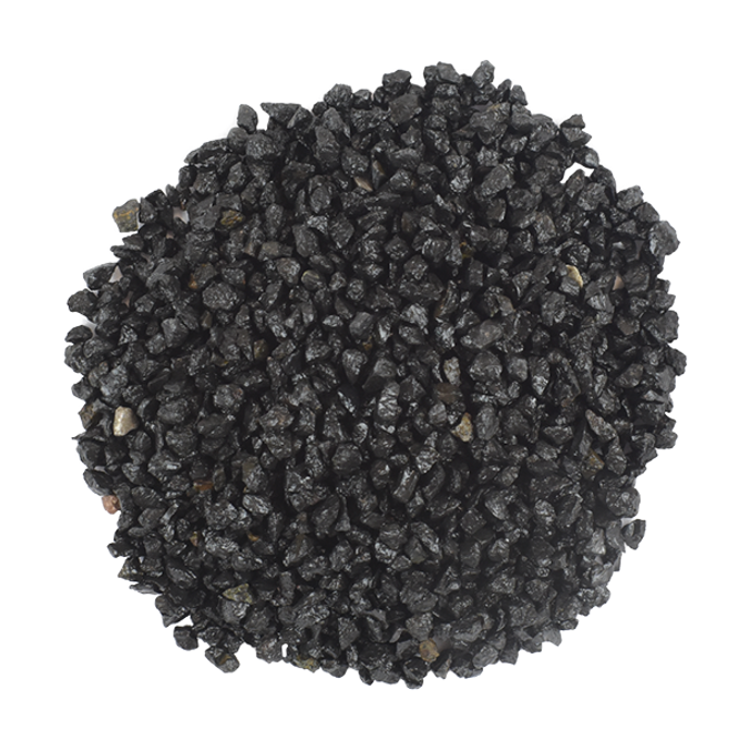 Grava Marmol Negro Obsidiana 3 Kg