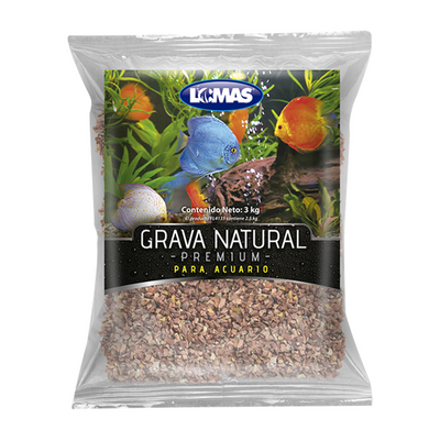 Grava Marmol Rosa Veteado 2.5 Kg