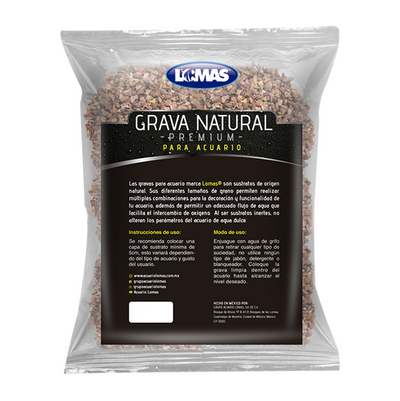 Grava Marmol Rosa Veteado 2.5 Kg