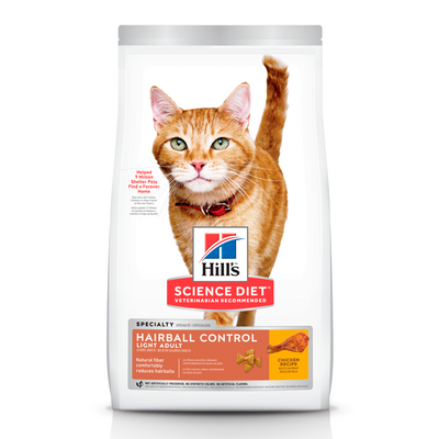 Hill's Science Diet Hairball Control LIght 3.2 kg