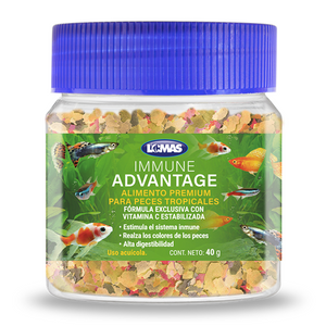 Hojuelas Immune Advantage Para Peces Tropicales