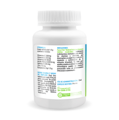 Immune Tabletas Masticables MS 60 Tabletas
